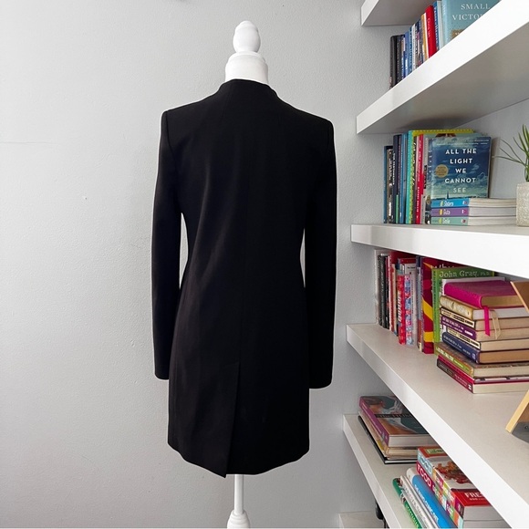 Madewell Black long Sleek Blazer with Tailored Fit size 6 - Picture 6 of 11
